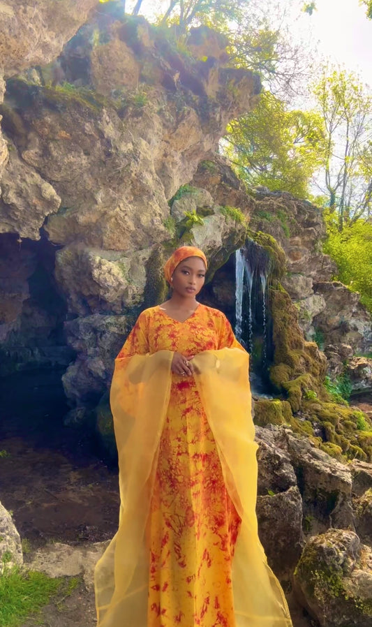 Robe en dempé