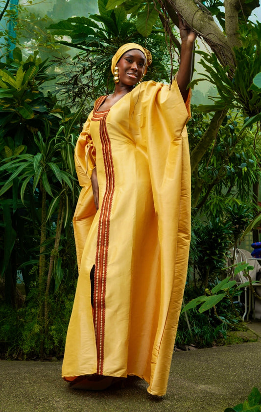 Robe en tafftas