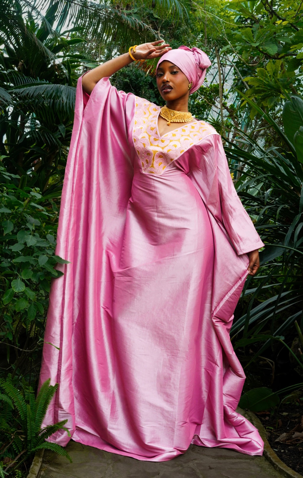 Robe en taffetas